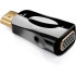 VGA–HDMI pārveidotājs ar audio kabeli, 3,5 mm