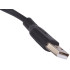 USB-A–USB-C kabelis tālruņa uzlādei un datu pārraidei, 1,4 m