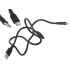 USB-A–USB-C kabelis tālruņa uzlādei un datu pārraidei, 1,4 m