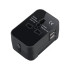 Universāls ceļojumu adapteris UK, USA, EU un AUS kontaktligzdām ar 2 USB portiem