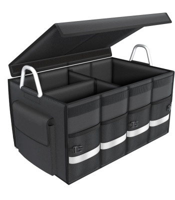 Automašīnas bagāžnieka organizatora soma ar vāku, 60 l, 60 × 35 × 30 cm