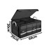 Automašīnas bagāžnieka organizatora soma ar vāku, 60 l, 60 × 35 × 30 cm