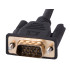 Vga–hdmi d-sub kabelis ar apzeltītiem savienotājiem, full hd, 1,3m