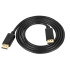 DisplayPort video un audio kabelis, 8K, 4K, 2K, DP 1.4, 2m