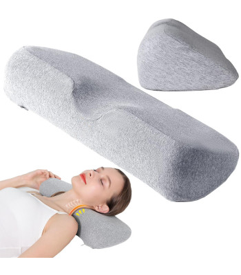 Profilēts ergonomisks putu spilvens gulēšanai un muguras atbalstam