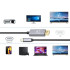 DisplayPort–USB-C kabelis video un audio pārraidei, 1,8 m, DP 1.4, 8K/4K/2K
