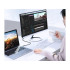 DisplayPort–USB-C kabelis video un audio pārraidei, 1,8 m, DP 1.4, 8K/4K/2K