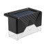 Saules LED dārza lampas ar krēslas sensoru, 4 gab., 8 × 5 cm