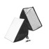 Fotostudijas lampu komplekts ar softboxiem un statīviem, 2 × 135 W