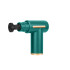 Masāžas pistole mugurai un ķermenim ar 4 uzgaļiem, Massage Gun Pro, zaļa, 13,5cm x 13,5cm x 5cm