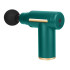 Masāžas pistole mugurai un ķermenim ar 4 uzgaļiem, Massage Gun Pro, zaļa, 13,5cm x 13,5cm x 5cm