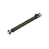 Izdzīvošanas aproce 5 vienā ar kompasu, ugunsšķiltavu, paracord auklu, asmeni un svilpi — 26cm, 2,5cm