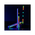 USB LED gaismas josla ar skaņas reakciju, RGB, uzlādējama, balta, 181mm x 16mm x 18mm