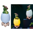 Dinozaura olas formas LED naktslampiņa bērniem ar RGB apgaismojumu