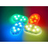 Bezvadu skārienvadības RGB LED lampiņa automašīnas salonam, 6 LED, 5,5cm x 2,5cm