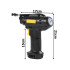 Automašīnas kompresors ar riepu pumpēšanas pistoli un uzgaļiem, 12 V, 120 W, LED, 150 PSI/10 bar