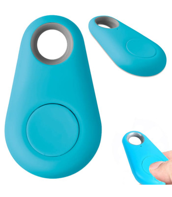 Bluetooth atslēgu piekariņš-lokators un tālruņa meklētājs, zils
