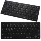 Bezvadu Bluetooth tastatūra datoram, iPad un Mac, kompakta, ar zema profila taustiņiem, melna, 12 cm x 28,5 cm