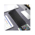 Bezvadu Bluetooth tastatūra datoram, iPad un Mac, kompakta, ar zema profila taustiņiem, melna, 12 cm x 28,5 cm