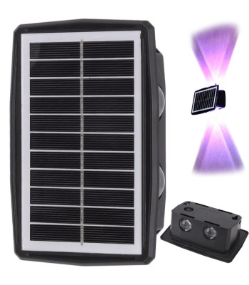 Saules fasādes LED lampa ar krēslas sensoru — sienas lampa