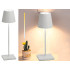 Skārienvadāma bezvadu galda naktslampa ar LED, 3 gaismas toņiem un USB uzlādi, 38 cm