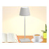Skārienvadāma bezvadu galda naktslampa ar LED, 3 gaismas toņiem un USB uzlādi, 38 cm