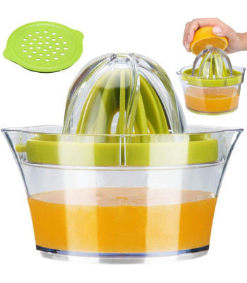 Manuālā citrusaugļu sulu spiede citroniem un apelsīniem, 400 ml
