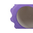 Masāžas rullis mugurai un kājām ar izciļņiem, violets – 32 cm × 13 cm