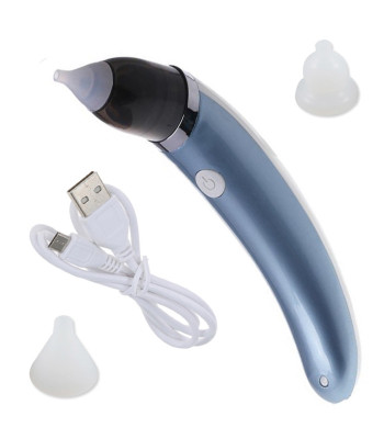 Elektriskais deguna aspirators bērniem ar regulējamu sūkšanas jaudu un maināmiem filtriem, 19,5cm x 4cm
