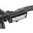 Priekšējā un aizmugurējā LED velosipēda lukturu komplekts, uzlādējams ar USB