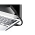 Elastīga silikona USB lampa datoram, 6 LED, melna, 16,7cm x 1,8cm