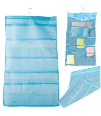 Piekaramais divpusējais apakšveļas organizators ar 22 kabatām, 70cm x 40cm