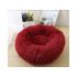 Plīša guļvieta suņiem un kaķiem, bordo, 80cm