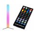 Stūra RGB LED grīdas lampa ar tālvadības pulti un lietotnes vadību, 150 cm