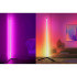 Stūra RGB LED grīdas lampa ar tālvadības pulti un lietotnes vadību, 150 cm