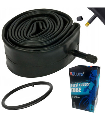 Velosipēda kamera ar auto ventili, butila gumijas, 24 x 1.75/2.125