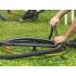 Velosipēda kamera ar auto ventili, butila gumijas, 24 x 1.75/2.125
