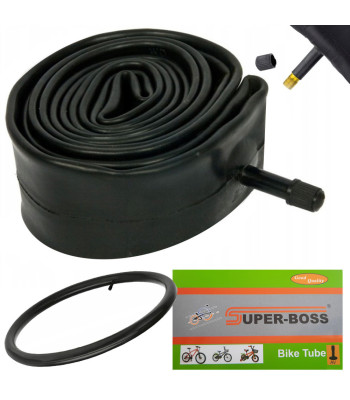 Velosipēda kamera ar Schrader auto ventili, dabīgā gumija, 24 x 1.75/2.125