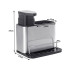 Virtuves dozators ar izlietnes organizatoru, 19cm x 18cm x 13cm