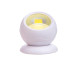 Bezvadu LED COB lampa ar kustības sensoru un magnētisku pamatni, 360°