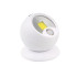 Bezvadu LED COB lampa ar kustības sensoru un magnētisku pamatni, 360°