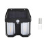 Solarā LED lampa ar krēslas un kustības sensoru, 3 režīmi, ūdensizturīga, 1200 lm