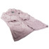 Silts džemperis-pleds ar kapuci, 2 vienā, violets, oversize XL