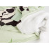 Silts panda džemperis-pleds ar kapuci, oversize, 2-in-1, biezs un mīksts, XXL
