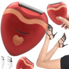 Ķermeņa epilators un skuveklis bikini zonai, padusēm un kājām, USB, 8 × 7 cm