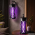 UV lampa lidojošu kukaiņu iznīcināšanai, ar USB uzlādi, 14cm x 6cm
