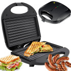 Sviestmaižu grils panini, tortilju un dārzeņu pagatavošanai, ar nepiedegošu pārklājumu, 750 W