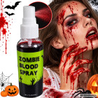 Mākslīgās asinis aerosolā Halloween grimam, zombija un vampīra tēlam, 60 ml