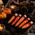 Halloween dekorācija ar asiņainiem mākslīgajiem pirkstiem, 5 gab.