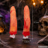 Halloween dekorācija ar asiņainiem mākslīgajiem pirkstiem, 5 gab.